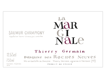 Domaine des Roches Neuves - Saumur-Champigny - La Marginale - Rouge - 2016