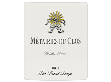 Clos Marie - Coteaux du Languedoc Pic Saint-Loup - Métairies du Clos Vieilles Vignes - Rouge - 2015
