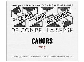 Château Combel La Serre - Cahors - Le Pur Fruit du Causse - Rouge - 2017