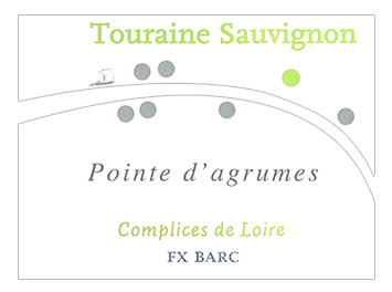 Complices de Loire - Touraine - Pointe d'Agrumes - Blanc - 2018