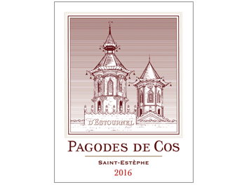 Chateau Cos d'Estournel - Saint-Estèphe - Pagodes de Cos - Rouge - 2016