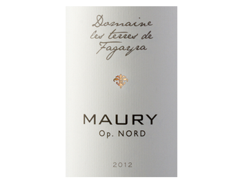Domaine Les Terres de Fagayra - Maury Grenat Vin doux Naturel AOC - Op. NORD - Rouge - 2012