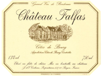 Château Falfas - Côtes de Bourg - Rouge - 2010