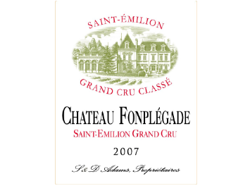 Château Fonplégade - Saint Emilion Grand Cru - Rouge - 2007