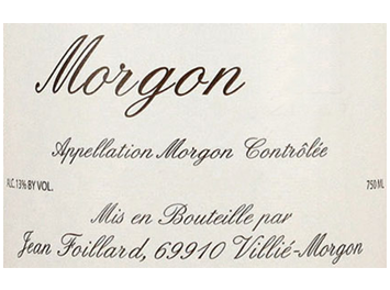 Domaine Jean Foillard - Morgon - Classique - Rouge - 2014