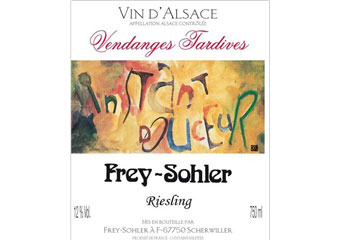 Domaine Frey-Sohler - Alsace - Riesling Vendange Tardive Blanc 2007