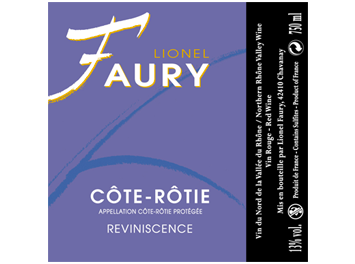 Domaine Faury - Côte Rôtie - Reviniscence - Rouge - 2014