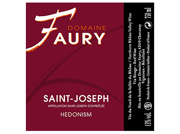 Domaine Faury - Saint-Joseph - Hedonism - Rouge - 2018