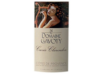 Domaine Gavoty - Côtes de Provence -  Cuvée Clarendon - Blanc 2012