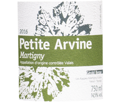 Domaine Gérald Besse - Valais Martigny AOC - Petite Arvine - Blanc - 2016