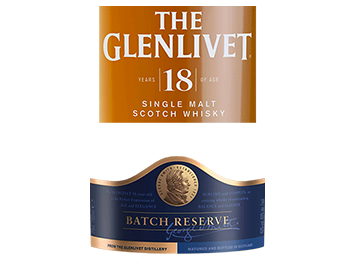 The Glenlivet - Single Malt Scotch Whisky - 18 anni