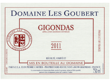 Domaine Les Goubert - Gigondas - Rouge - 2011