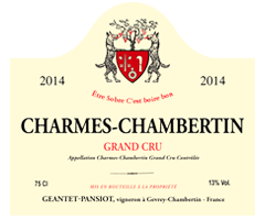 Domaine Geantet Pansiot - Charmes-Chambertin - Rouge - 2014