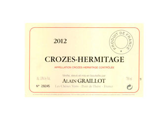 Alain Graillot - Crozes-Hermitage - Blanc - 2012