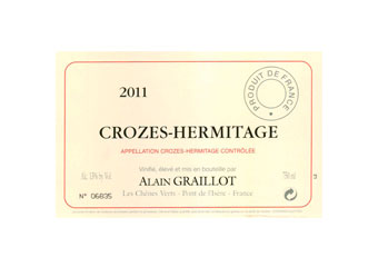 Alain Graillot - Crozes-Hermitage - Rouge - 2011