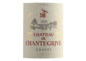 Château de Chantegrive - Graves - Rouge 2005