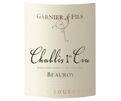 Domaine Garnier et Fils - Chablis 1er cru - Beauroy - Blanc - 2015
