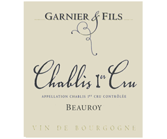 Domaine Garnier et Fils - Chablis 1er Cru - Beauroy - Blanc - 2017