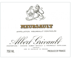 Domaine Albert Grivault - Meursault - Blanc - 2011