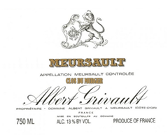 Domaine Albert Grivault - Meursault - Clos du Murger - Blanc - 2012
