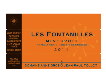 Domaine Gros-Tollot - Minervois - Les Fontanilles - Rouge - 2014