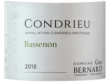Domaine Guy BERNARD - Condrieu - Bassenon - Blanc - 2018