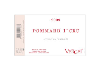 Verget - Pommard Premier Cru - Rouge 2009