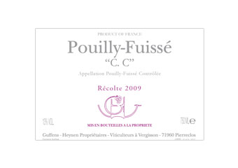 Domaine Guffens-Heynen - Pouilly-Fuissé - C.C Blanc 2009