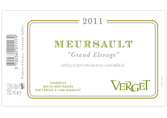 Verget - Meursault - Grand Elevage Blanc 2011