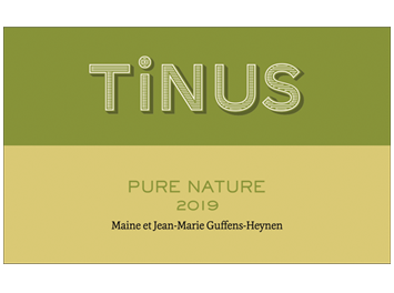 Château des Tourettes - Vin de France - Tinus Pure Nature - Blanc - 2019