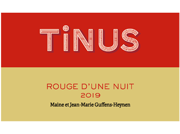 Guffens-Château des Tourettes - Vin de France - Tinus - Rouge d'une nuit - Rouge - 2019