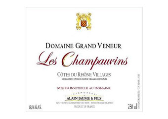 Domaine Grand Veneur - Côtes du Rhône - Les Champauvins Rouge 2008