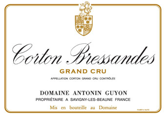 Domaine Antonin Guyon - Corton Grand Cru - Bressandes - Rouge 2010