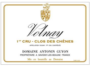 Domaine Antonin Guyon - Volnay 1er Cru - Clos des Chênes - Rouge - 2016