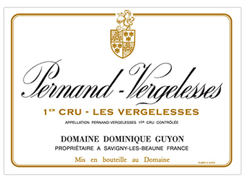 Domaine Antonin Guyon - Pernand-Vergelesses 1er cru - Les Vergelesses - Rouge - 2017