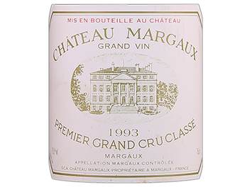 Château Margaux - Margaux - Rouge - 1993
