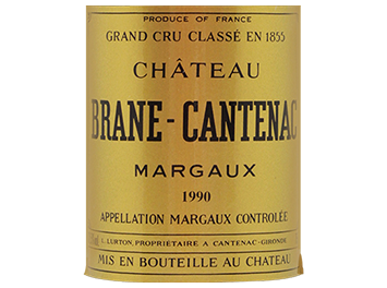 Château Brane-Cantenac - Margaux - Rouge - 1990