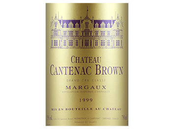 Château Cantenac Brown - Margaux - Rouge - 1999