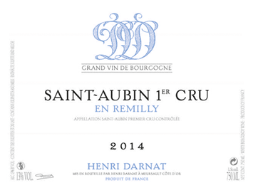 Domaine Henri Darnat - Saint-Aubin 1er cru - En Remilly - Blanc - 2014