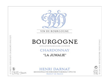 Domaine Henri Darnat - Bourgogne - Jumalie - Blanc - 2014