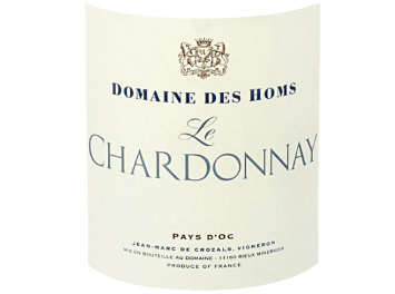 Domaine des Homs - IGP Pays d'Oc - Le Chardonnay - Blanc - 2013