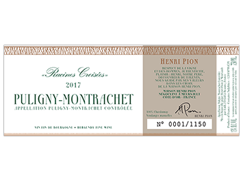 Maison Henri Pion - Puligny-Montrachet - Blanc - 2017