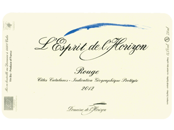 Domaine de l'Horizon - IGP des Côtes Catalanes - L'Esprit de l'Horizon - Rouge - 2012