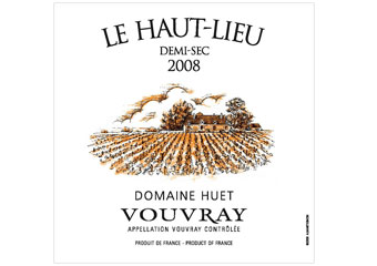 Domaine Huet - Vouvray - Le Haut Lieu Demi Sec Blanc 2008