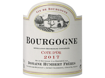 Domaine Humbert - Bourgogne Côte d'Or - Rouge - 2017