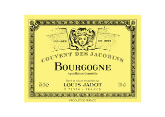 Maison Louis Jadot - Bourgogne - Couvent des Jacobins Blanc 2009