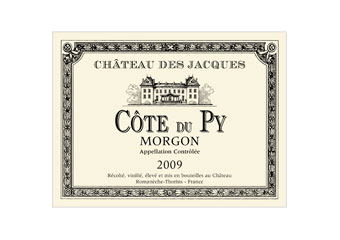 Château des Jacques - Morgon Côte du Py - Rouge 2009