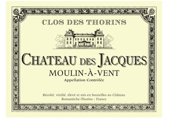Château des Jacques - Moulin-à-Vent - Clos des Thorins Rouge 2009