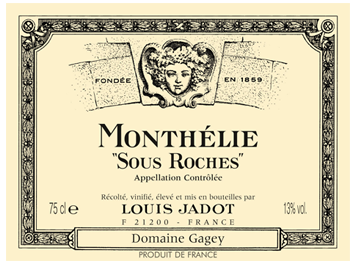 Louis Jadot - Monthélie - Sous Roches - Rouge - 2012