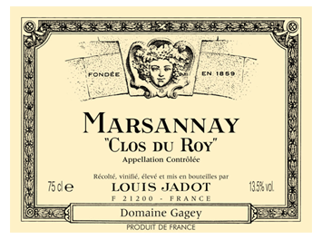 Louis Jadot - Marsannay - Clos du Roy - Rouge - 2012